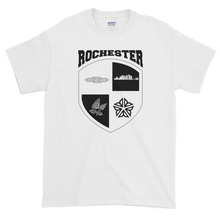 Men's Rochester Shield Short-Sleeve T-Shirt (Black print)